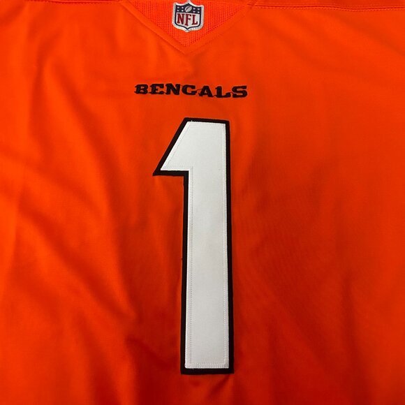NFL Jamarr Chase Cincinnati Bengals Nike Dri Fit #1 Jersey - Picture 7 of 7